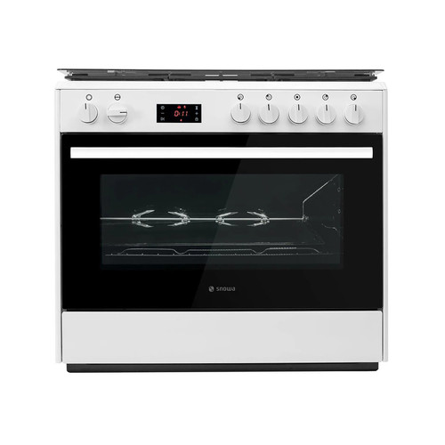 اجاق گاز 5 شعله فر دار سفید آدرینا کلاسیک SGC5-3102N